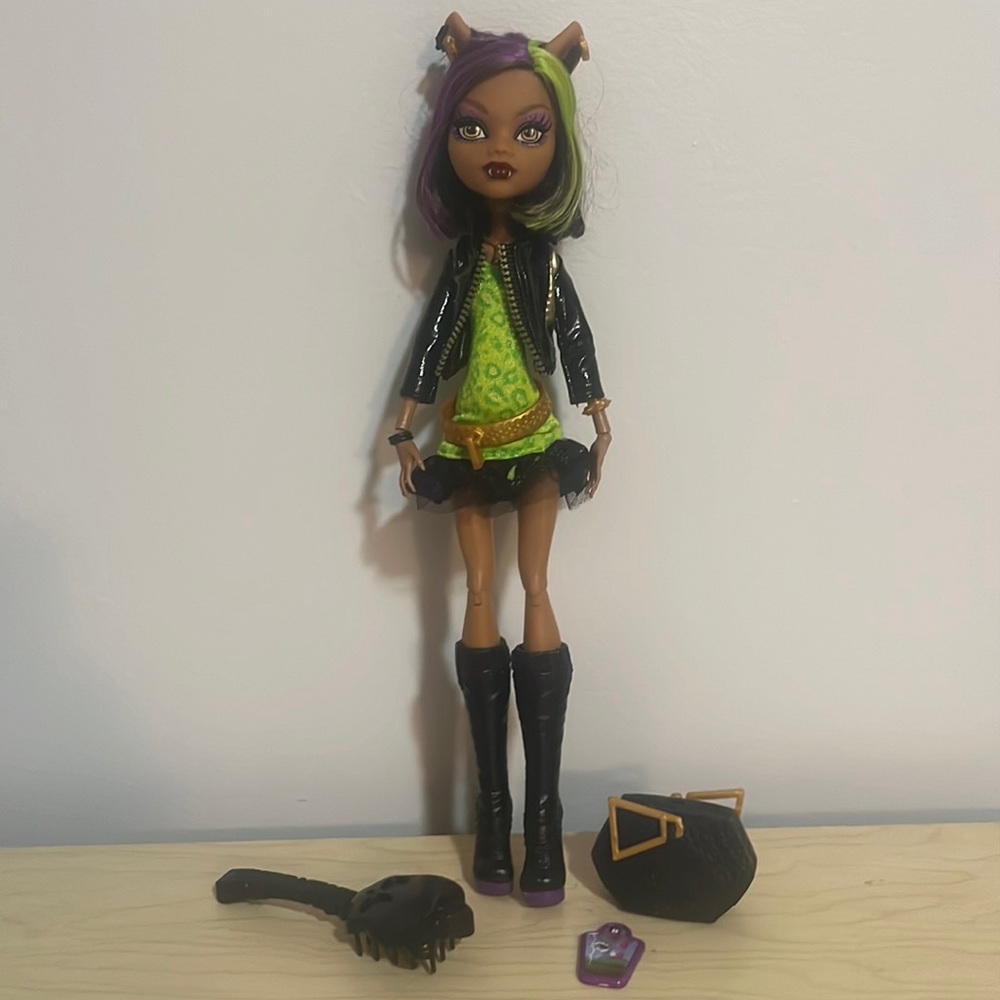 Monster High New Scaremester Clawdeen Wolf Doll